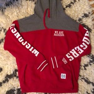 WI Badgers hoodie from PInk